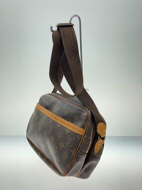 Louis Vuitton over All Brown Canvas Reporter Monogram Brown